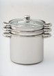 A stack of cooking pots