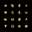 Gold server icons