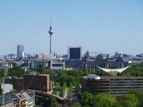 Foto: berlin panorama spring berlin panorama spring