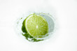 Lime in water