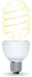 Ampoule basse comsommation, image vectorielle