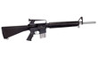 Machine gun isolated over white with a clipping path
