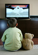 Photographie : watching TV