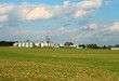 Large Farm Silos