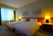Interior of a modern hotel room