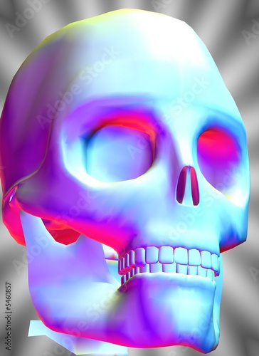 Illustration: Totenkopfsymbol - Schädel Totenkopfsymbol - Schädel