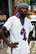 portrait of young rasta man in the flea market portrait of young rasta man in the flea market