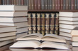 Books in library