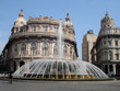 Springbrunnen in Genua / Italien Springbrunnen in Genua / Italien