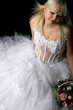 happy bride
