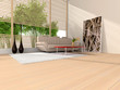 Modern interior of a hall with a soft zone Modern interior of a hall with a soft zone