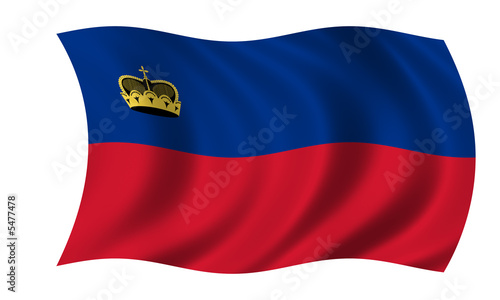 Illustration: liechtenstein fahne flag liechtenstein fahne flag