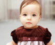 Portrait of cute baby