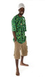 Full portrait of rasta man Full portrait of rasta man