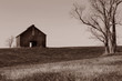 Beautiful background image of a lone barn in rural Kentucky