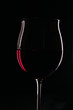 Bordeaux im Glas