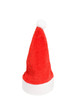 Santa small red hat isolated on white background