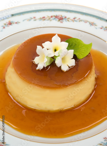 Photo: Creme Caramel dessert Creme Caramel dessert