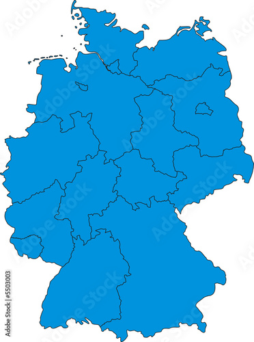 Deutschlandkarte Deutschlandkarte