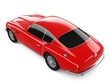 Red Classical Sports Car