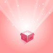 magic box with hearts gifts