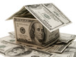 The house is mortgaged to the bank 