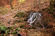 Waterfall in autumn