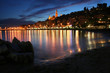 Baie de Menton de nuit