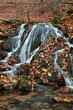 Waterfall in autumn