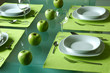 Trendy dining table setting Trendy dining table setting