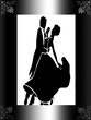 Ballroom dancers framed Ballroom dancers framed
