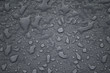 Raindrops on stone. / Regentropfen auf Stein.