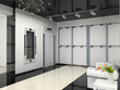 the modern shop interior design project (3D image) the modern shop interior design project (3D image)