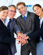 Handshake and teamwork