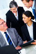 Business team at a meeting