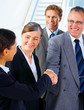 Handshake and teamwork