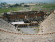 Amphithéâtre de la nécropole d'Hiérapolis en Turquie