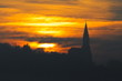 église coucher du soleil annecy