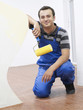 Happy painter