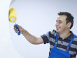 Happy painter