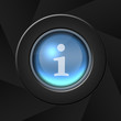Internet blue icon
