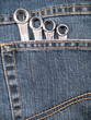 tools in jeans