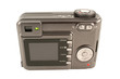 Isolated digital camera back on white