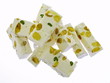 französisches weiches nougat mit nüssen