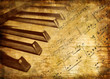 musical vintage background
