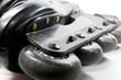 Foto: inline skates auf weißem Hintergrund inline skates auf weißem Hintergrund