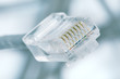 Wire for connection of a computer to the Internet