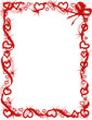 Valentine Hearts Border Valentine Hearts Border