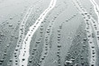droplets on the black metal 2 droplets on the black metal 2
