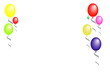 background with baloons